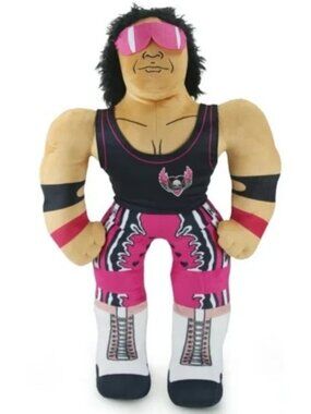 WWE 23 in Bret Hart Plush Wrestling Wal-Mart Canada Exclusive Stuffed Toy WWF